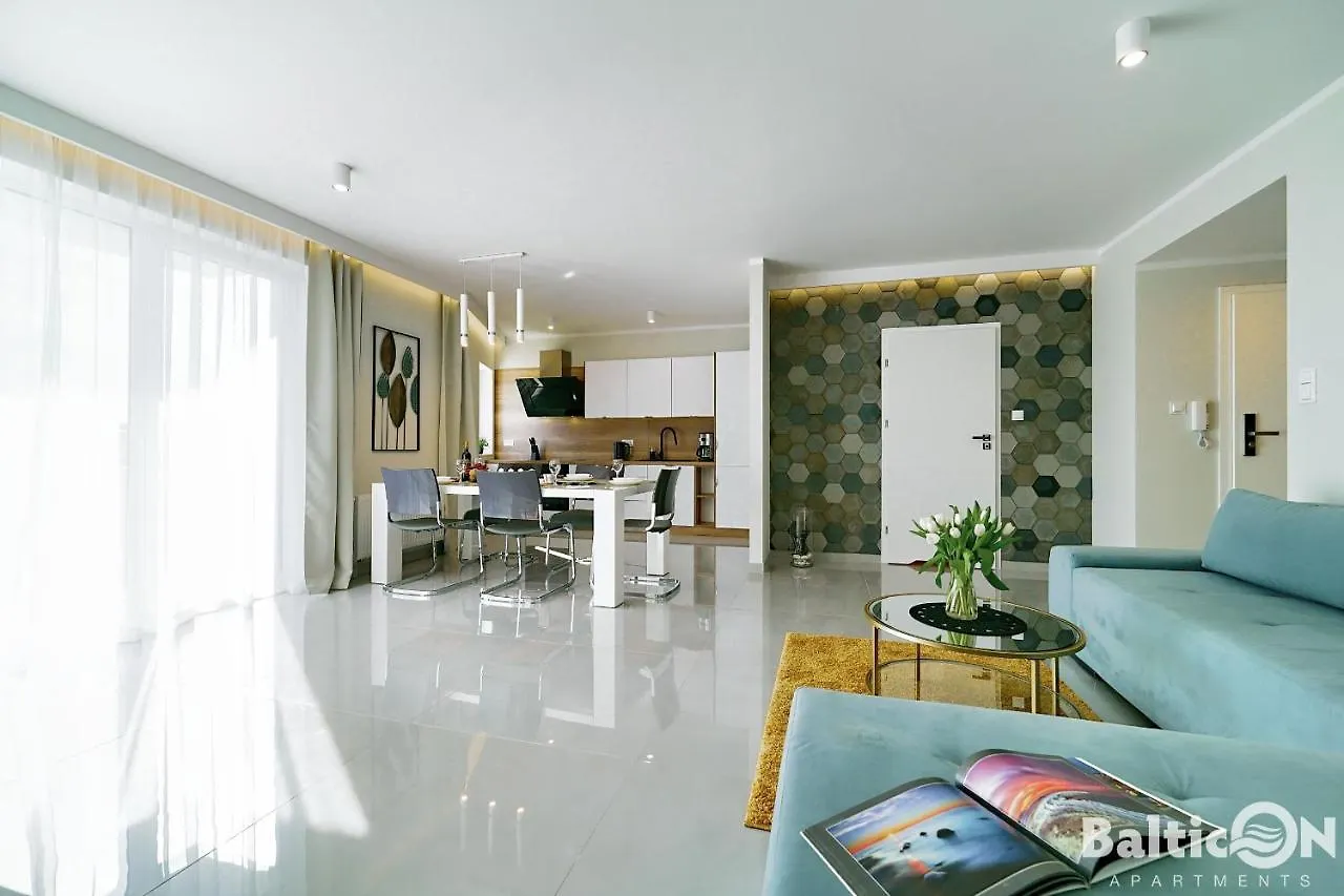 Apartamenty Balticon Westin House -Luksusowy 70M2 , Basen Pool, Sauna, Parking Inklusive
